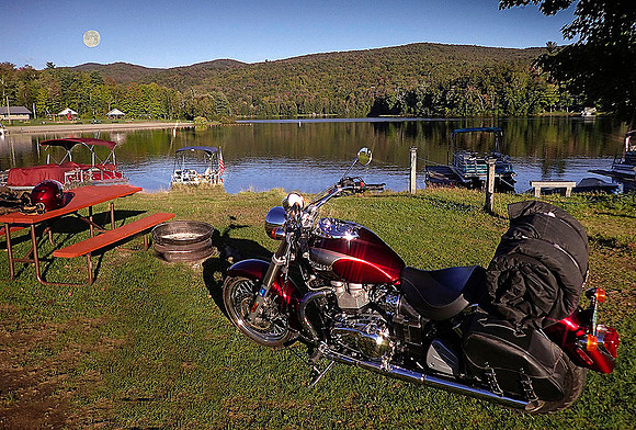 Camping at Lake Eden