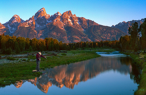 Fishing the Snake River, Teton National Park