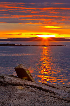 Sunrise at Otter Otter Cliffs, Maine