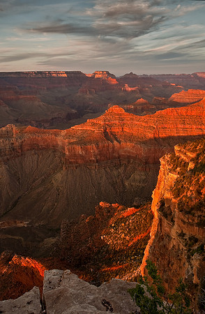 Sunset at Yavapai Point, Arizona