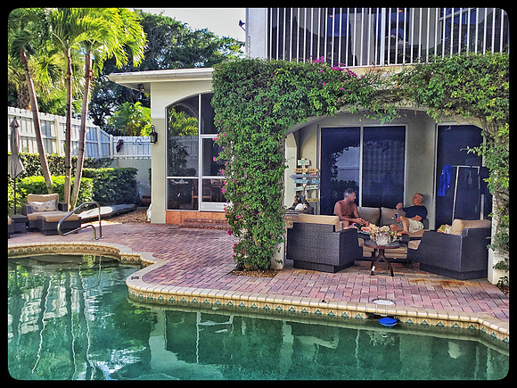 2019 - Jeff Perks and Bruno Schadinger at Jeff's Home.