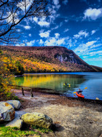 Kayakers, Lake Willoughby, Vermont